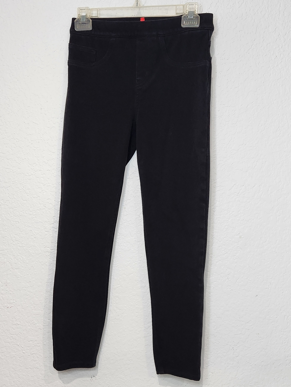 Spanx Black Pull-On Stretch Leggings